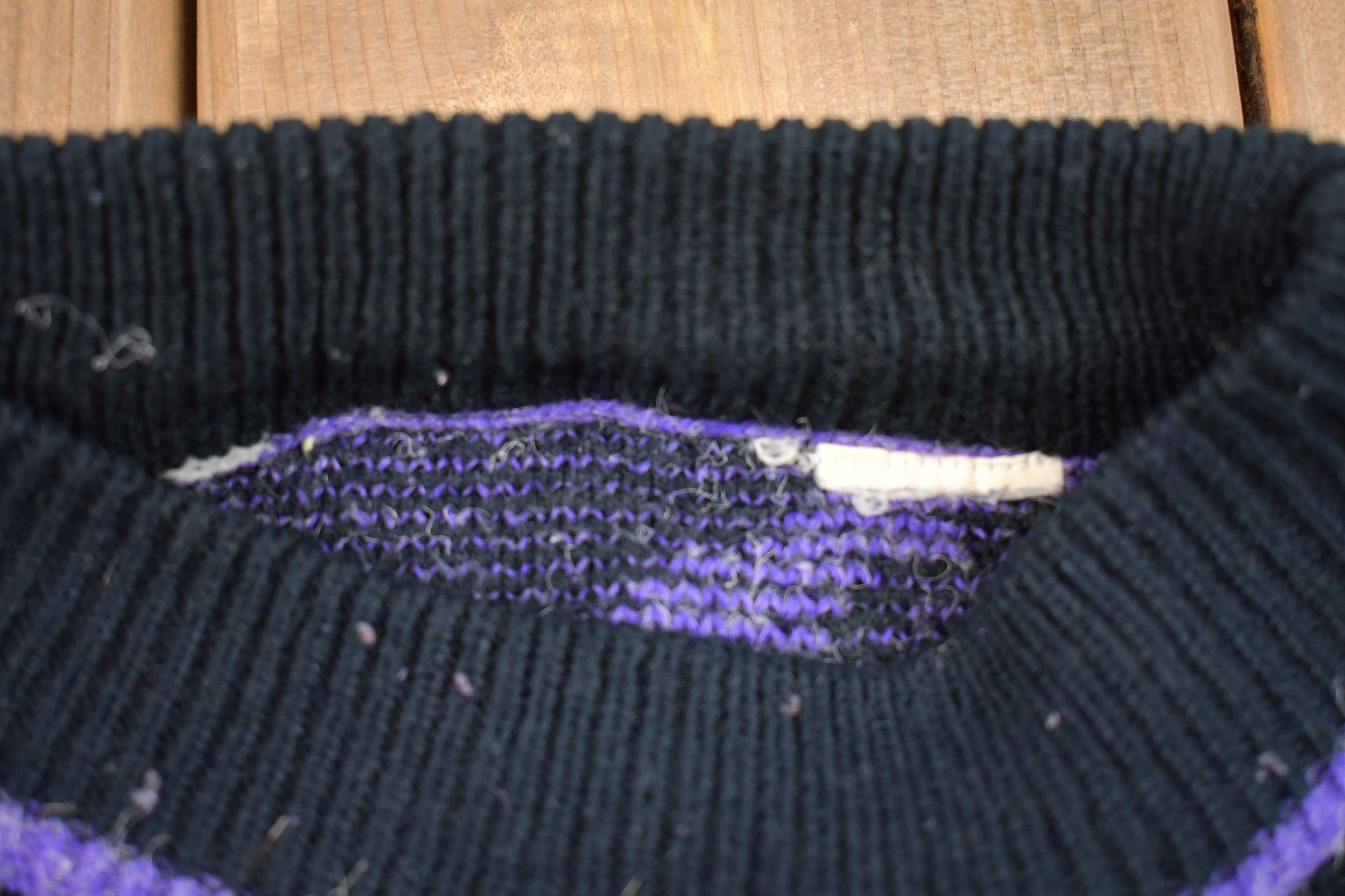 Vintage 1990s AOP Knitted Sweater