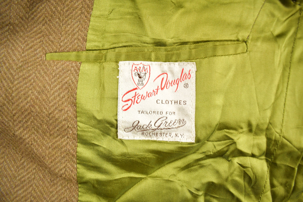 Vintage 1980s Stewart Douglas Wool Blazer Jacket Size