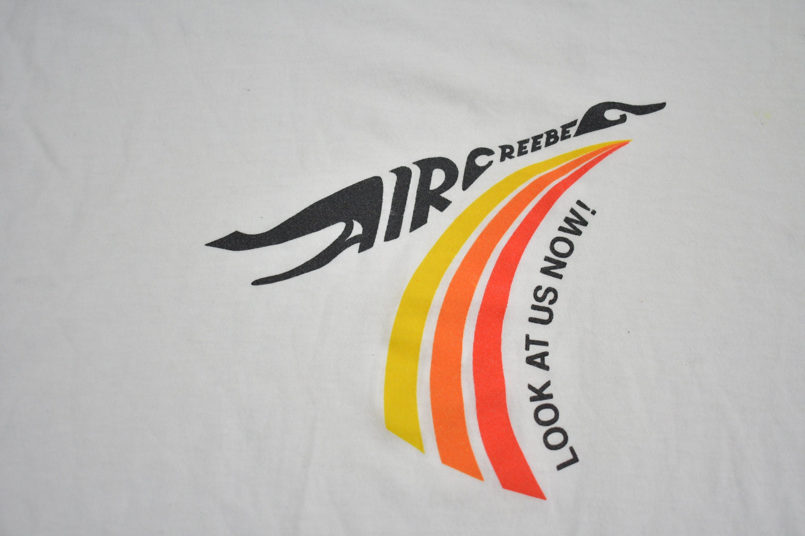 Vintage 1980s Air Creebec Graphic T Shirt