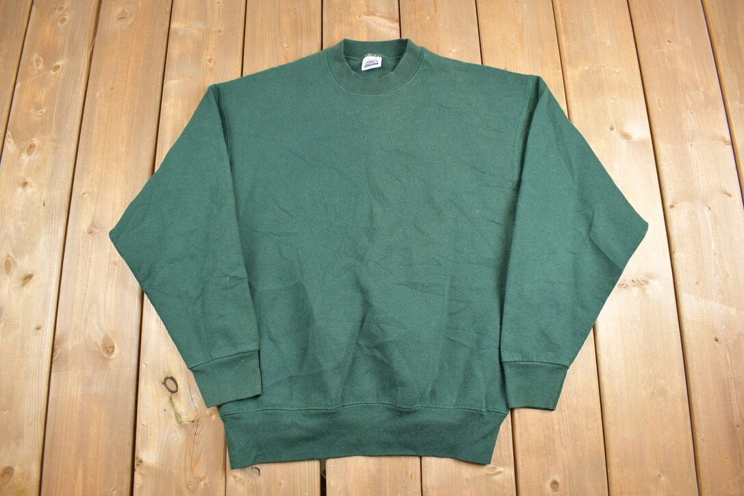 Vintage 1990s BVD Blank Crewneck Sweatshirt