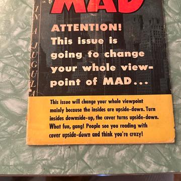 MAD Comic #17 Nov 1954 by Harvey Kurtzman Very Rare Vintage, 3 Good Minus