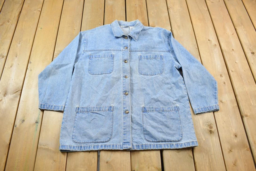 Vintage 1990s Cabin Creek Denim Button Up Shirt