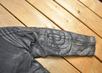 Vintage 1990s Eurox Leather Cafe Racer Biker Jacket