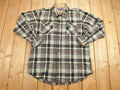 Vintage 1990s Elk Mont Plaid Button Up Shirt