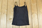 Women Vintage Vigoss Y2K Black Tank Top Grunge Skull Print