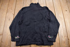Vintage 1990s Headstock B.P Design Christmas Theme Knit Cardigan Sweater