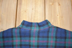 Vintage 1970s Pendleton 100% Wool Plaid Jacket