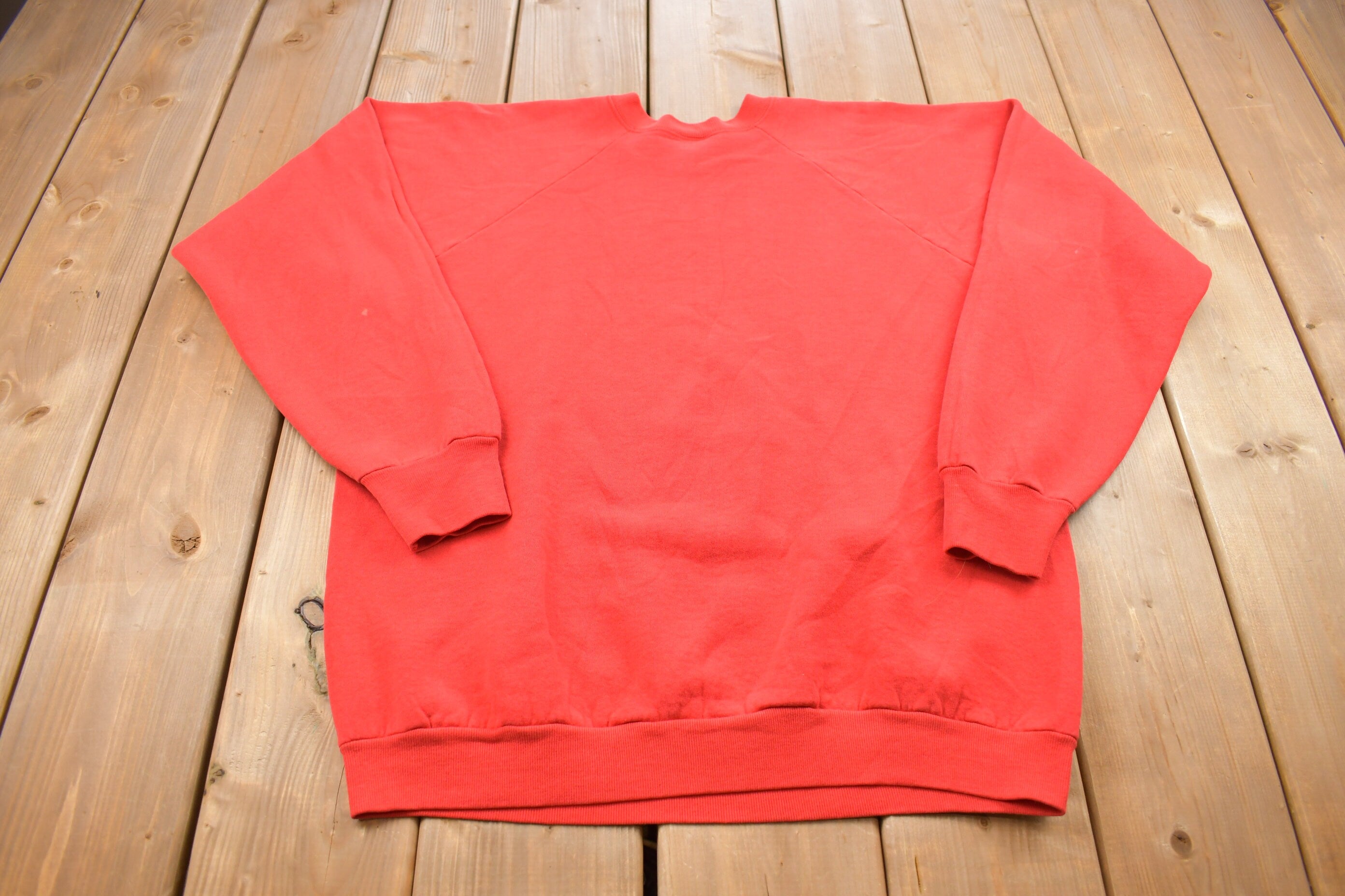 Vintage 1980s GM Proud Raglan Crewneck Sweatshirt