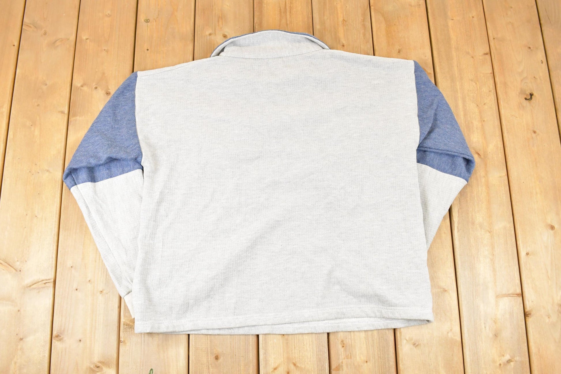 Vintage 1990s Alaska Polar Bear Quarter Zip Graphic Print Sweatshirt Mens L