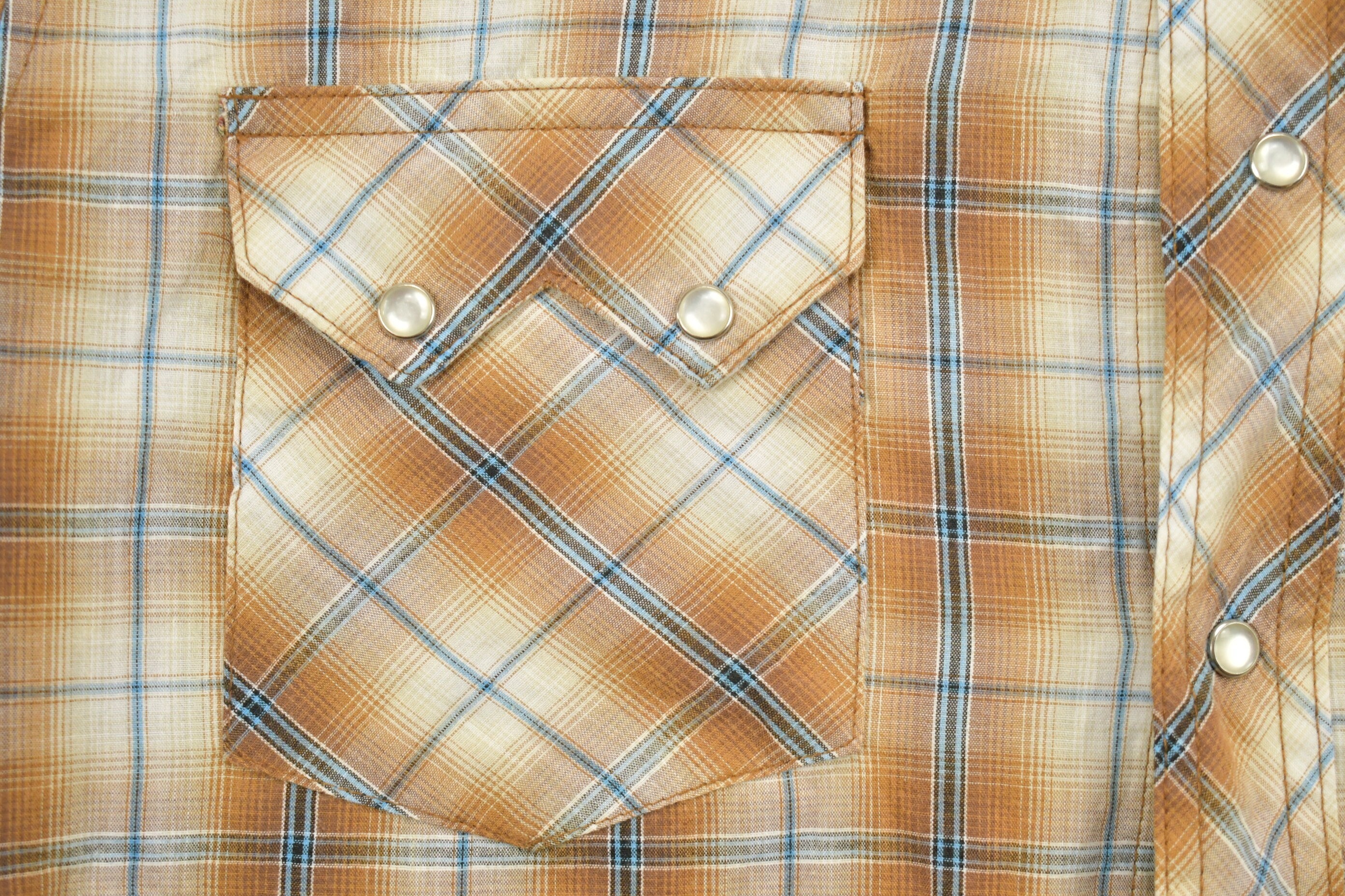 Vintage 1990s Wrangler Plaid Flannel Button Up Shirt