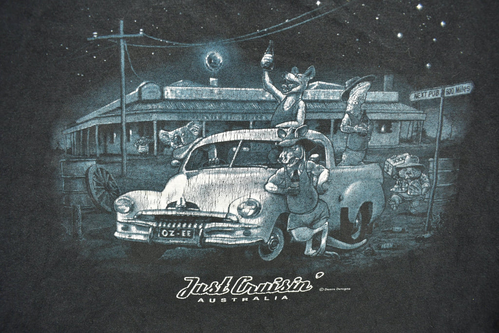 Vintage 1990s Just Crusin Australia Graphic T-Shirt