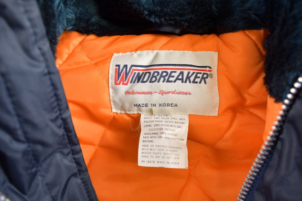 Vintage 1990s Windbreaker Puffer Jacket