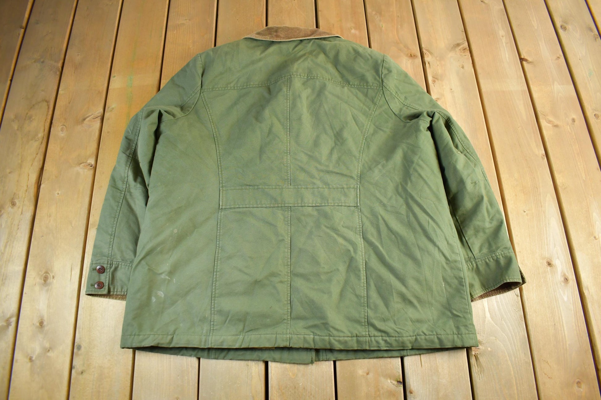 Vintage 2000s L.L Bean Quilt Lined Barn Chore Coat Women's 2XL