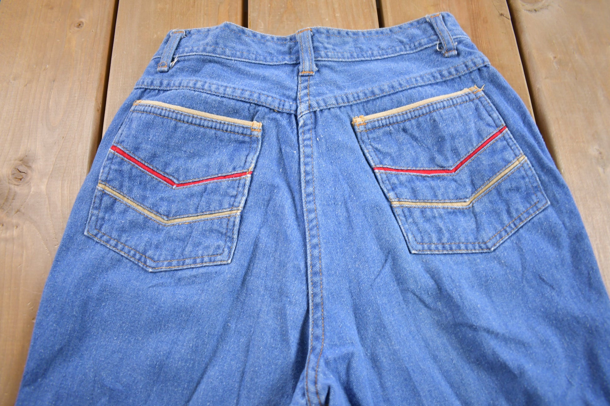 Vintage 1970s Lerner Flare Jeans Size 26 x 33