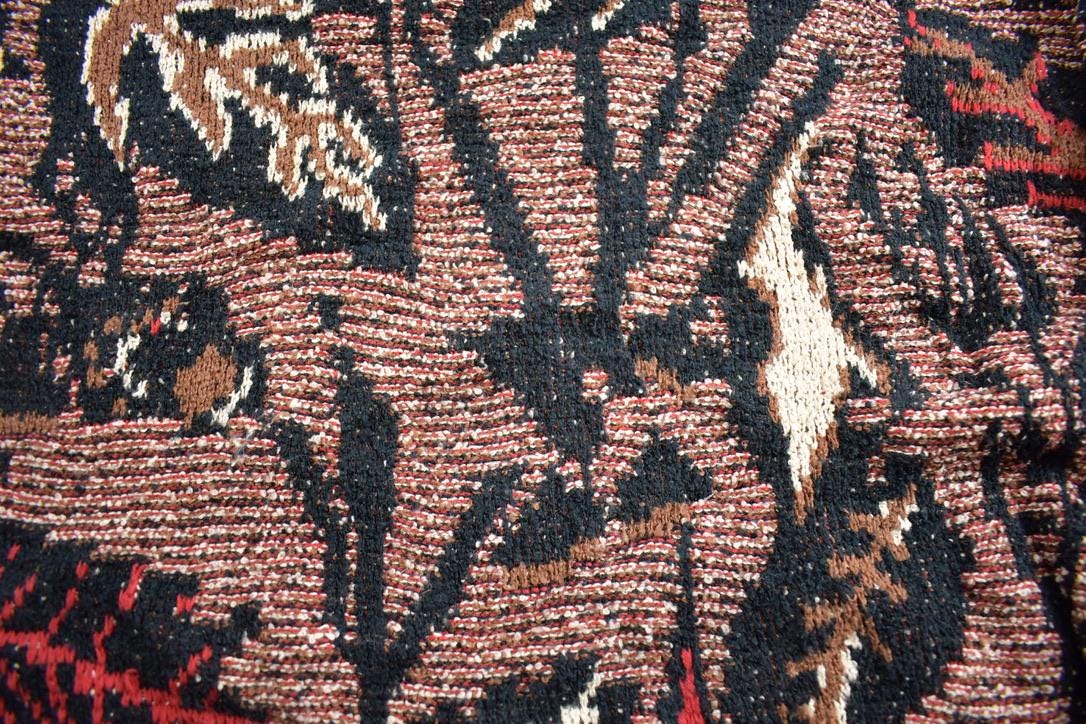 Vintage 1980s Cosi Collection Knit Abstract Pattern Crewneck Sweater