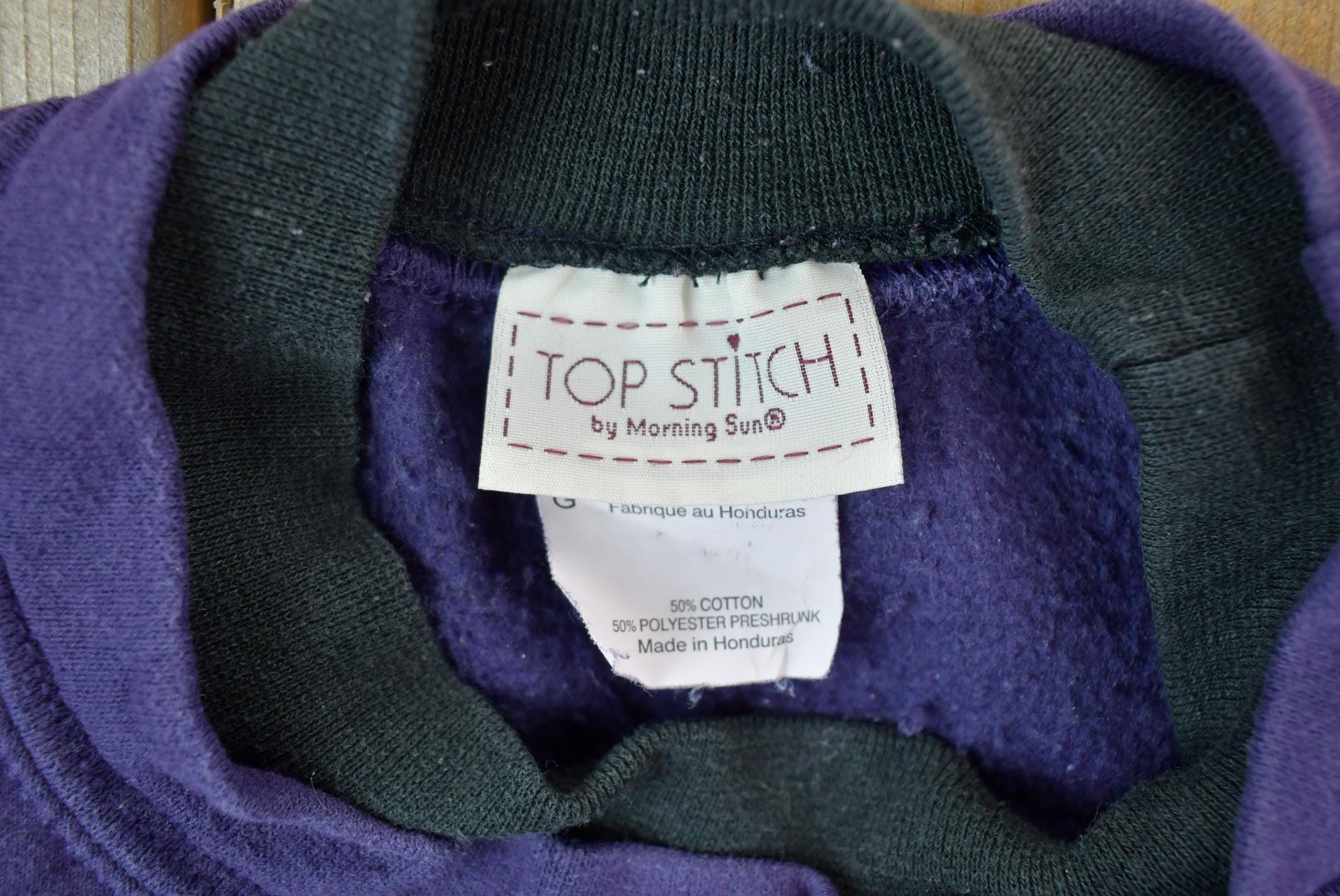 Vintage 1990s Top Stitch By Morning Sun Beaded Cute Crewneck Sweater