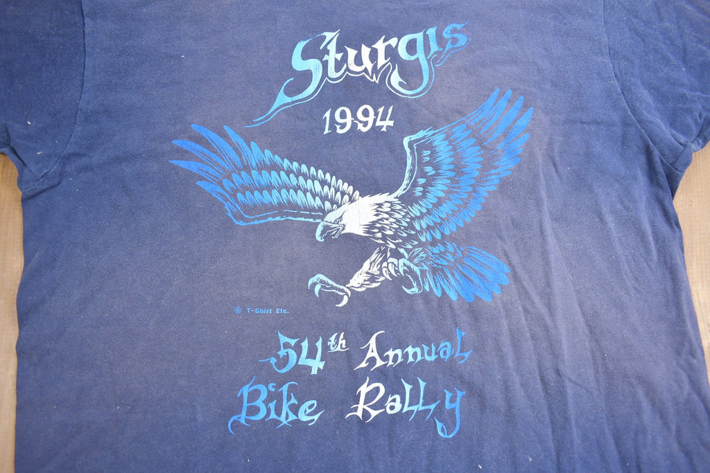 Vintage 1994 Sturgis Black Hills Bike Rally Motorcycle T-Shirt