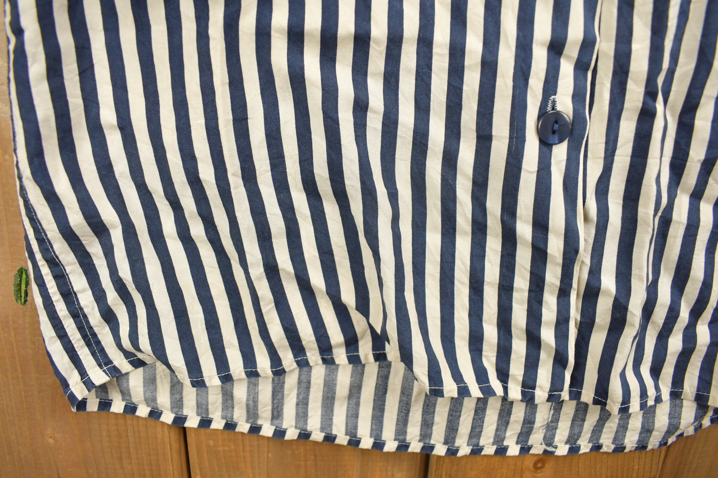 Vintage 1990s Striped Button Up Shirt