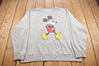 Vintage 1990s Mickey Mouse Disney Disneyland Crewneck Sweatshirt
