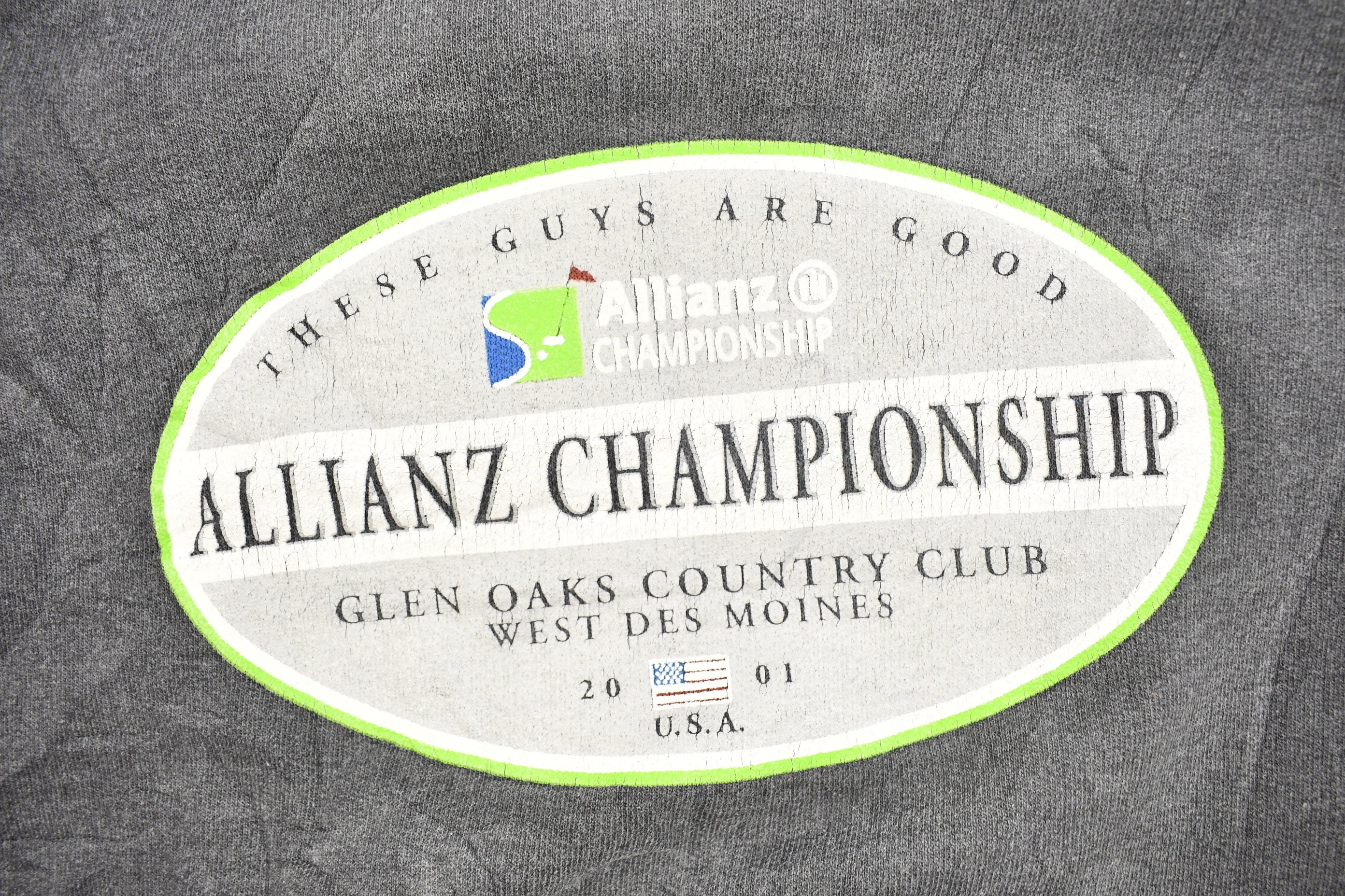 Vintage 2001 Allianz Championship Crewneck Sweatshirt