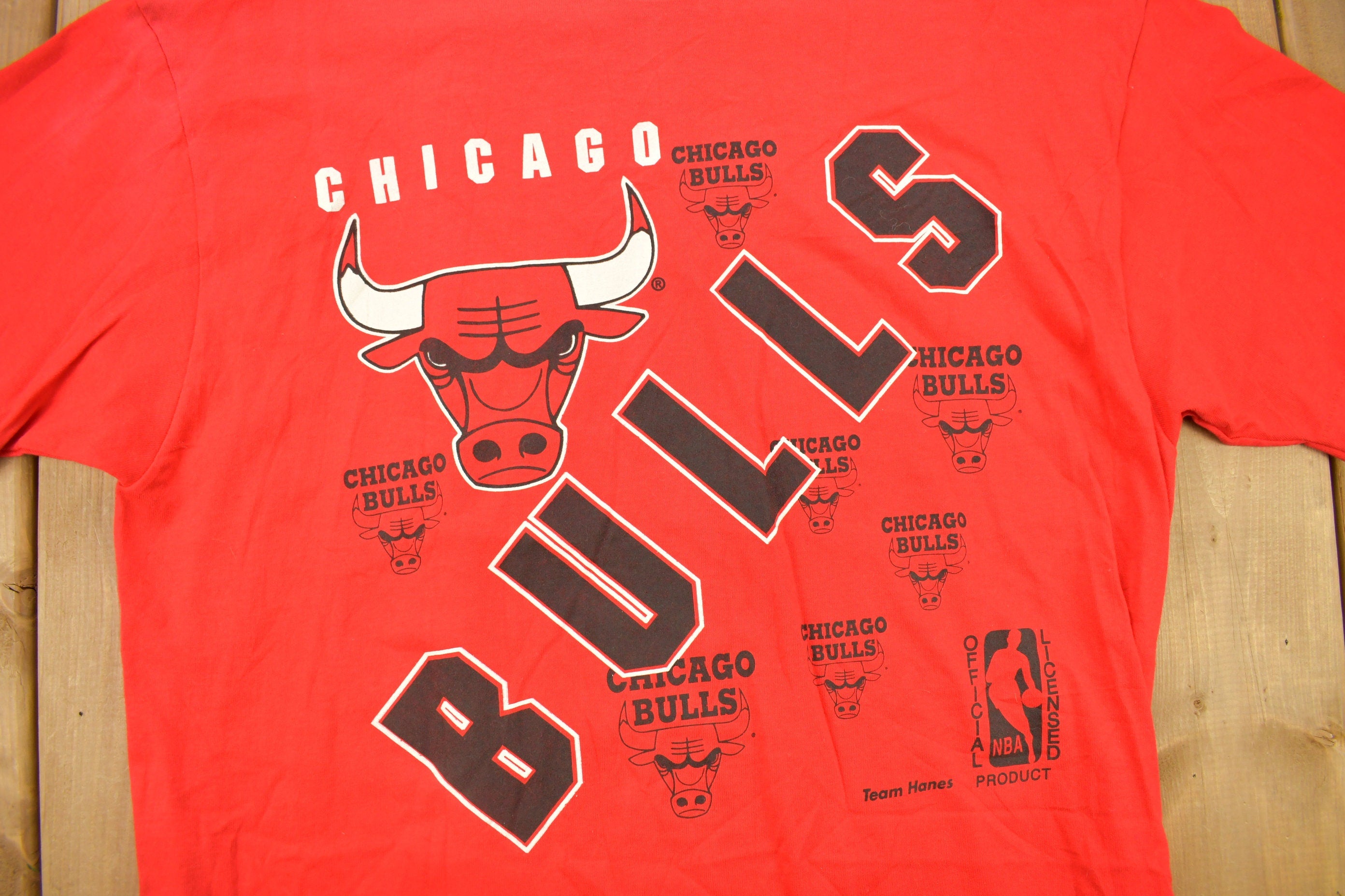 Vintage 1990s Chicago Bulls NBA Graphic T-Shirt