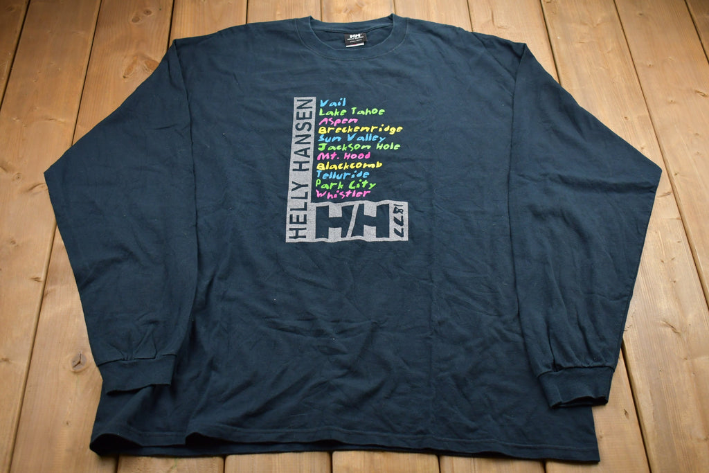 Vintage 1990s Helly Hansen Long Sleeve T-Shirt