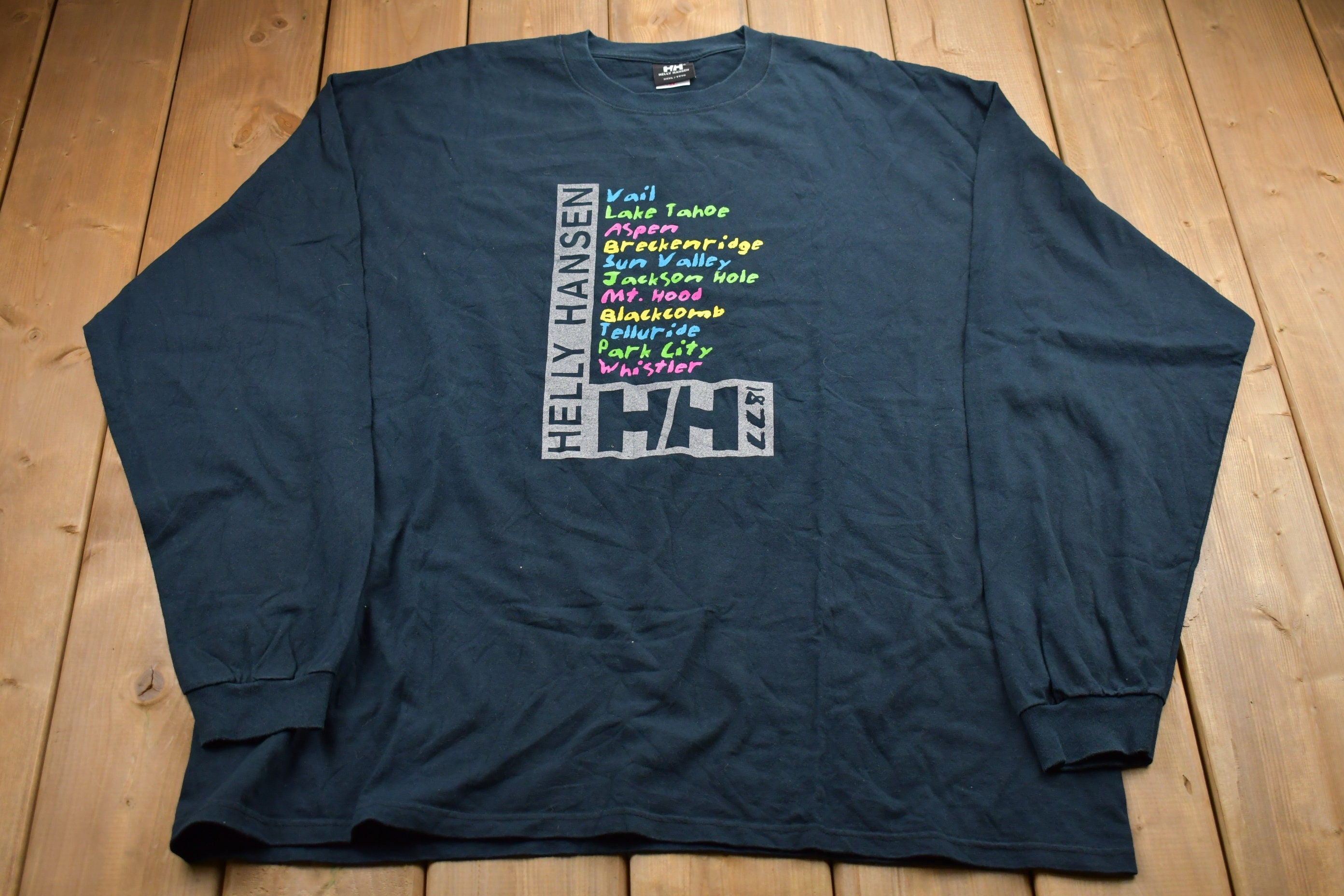 Vintage 1990s Helly Hansen Long Sleeve T-Shirt