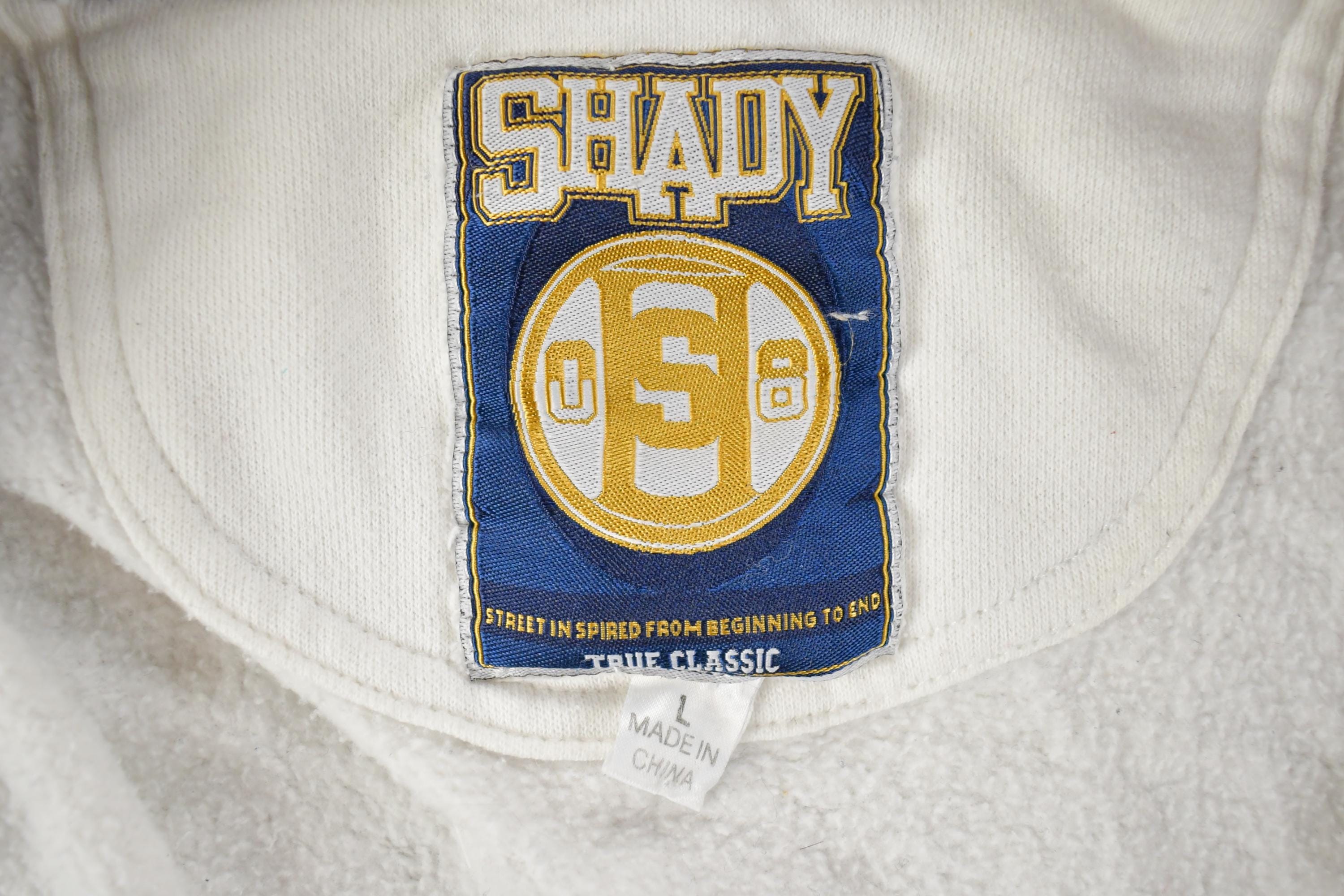 Vintage 1990s Shady True Classic Full Zip Mockneck Sweatshirt