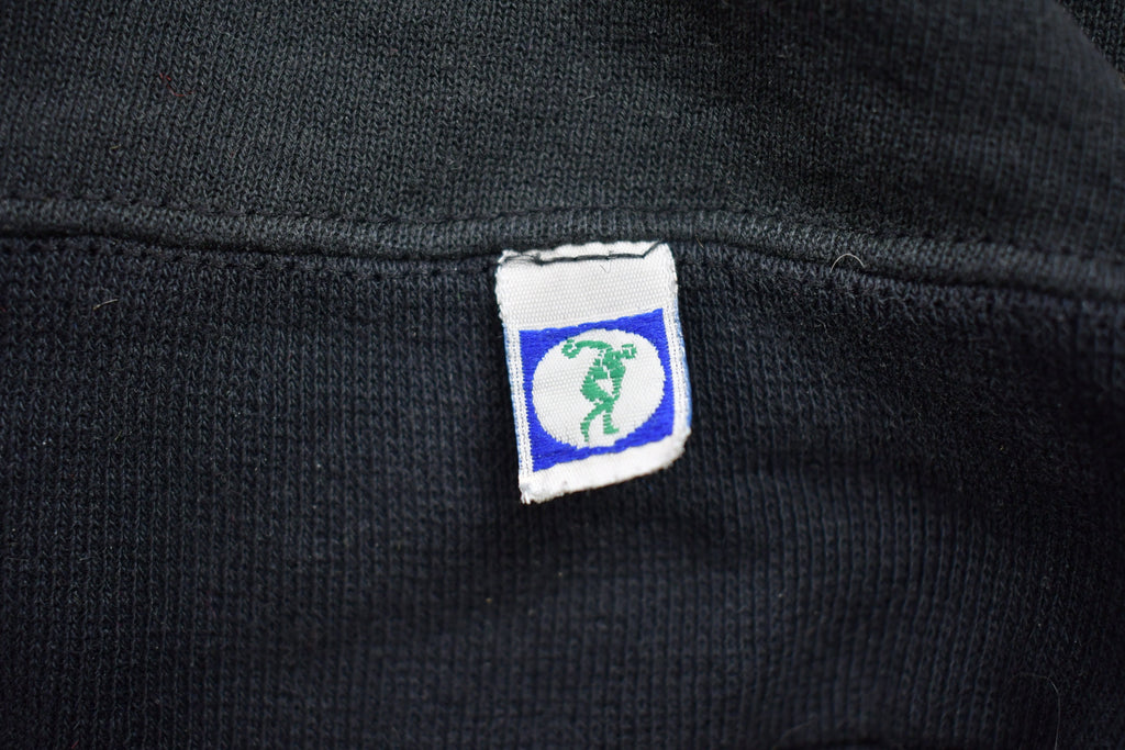 Vintage 1990s Blank Discus Athletic Black Crewneck Sweatshirt