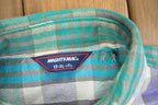 Vintage 1980s Mighty-Mac Plaid Flannel Button Up Shirt