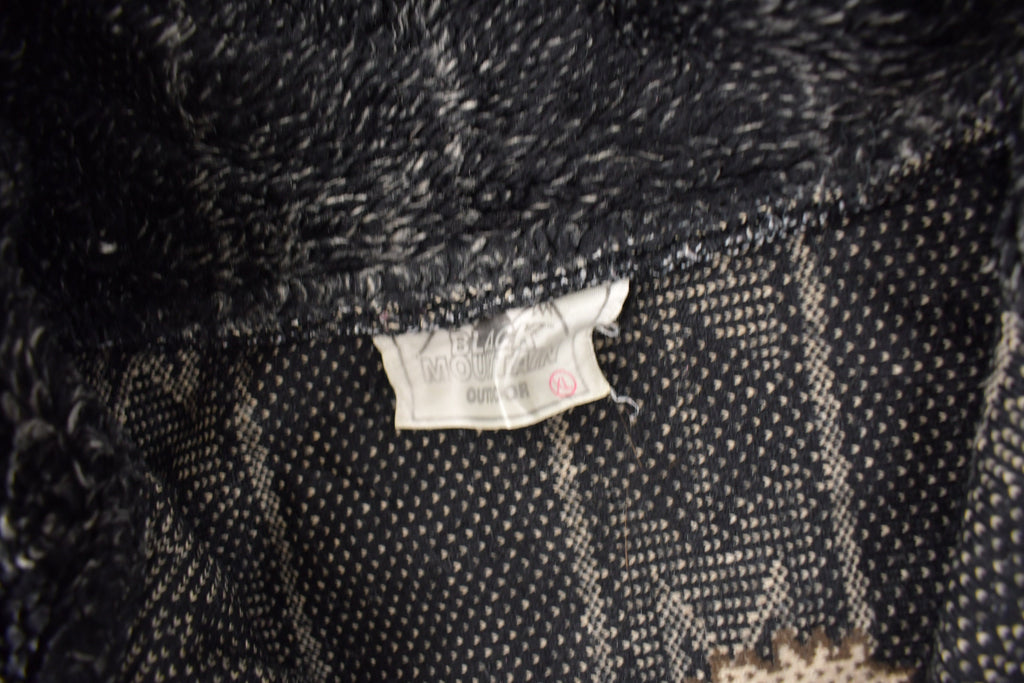Vintage 1990s Dreamcatcher Graphic All Over Print Zip Up Fleece Sweater Size L Made In USA