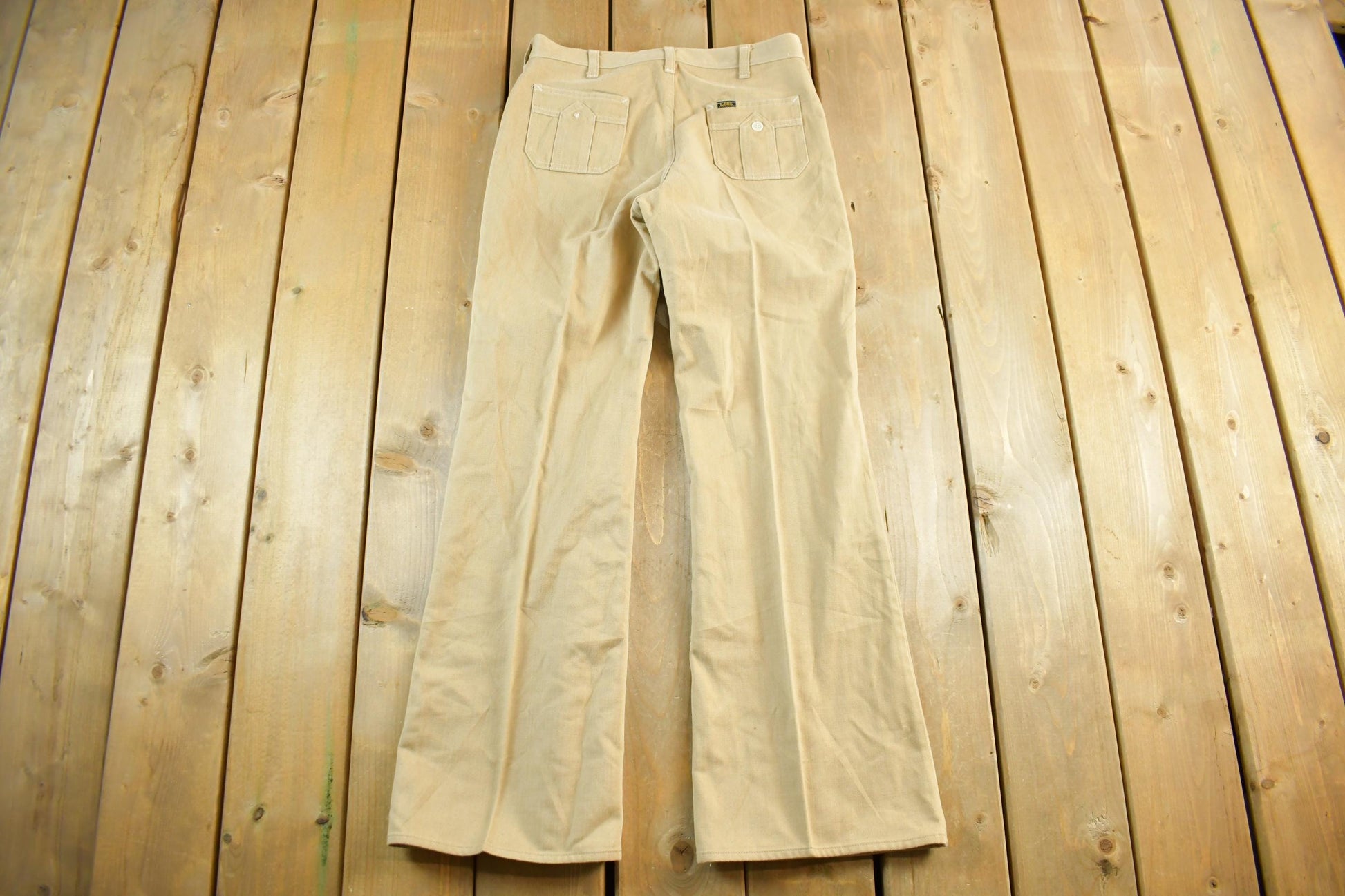 Vintage 1970s Lee Flare Pants Adult 30 x 31