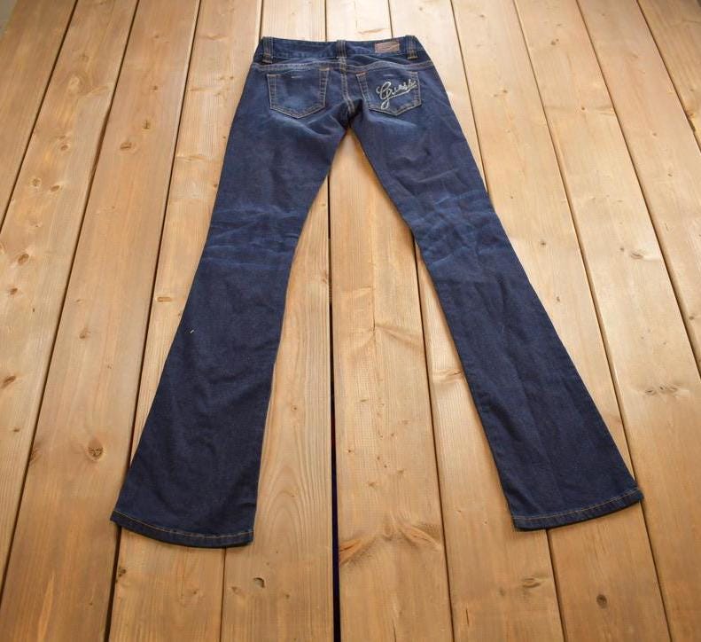 Vintage Y2K Guess Jeans Daredevil Boot Cut Low Rise Jeans Size 24x32