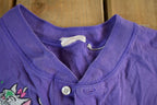 Vintage 1990s Disney Embroidered Aristocats Henley Adult Medium