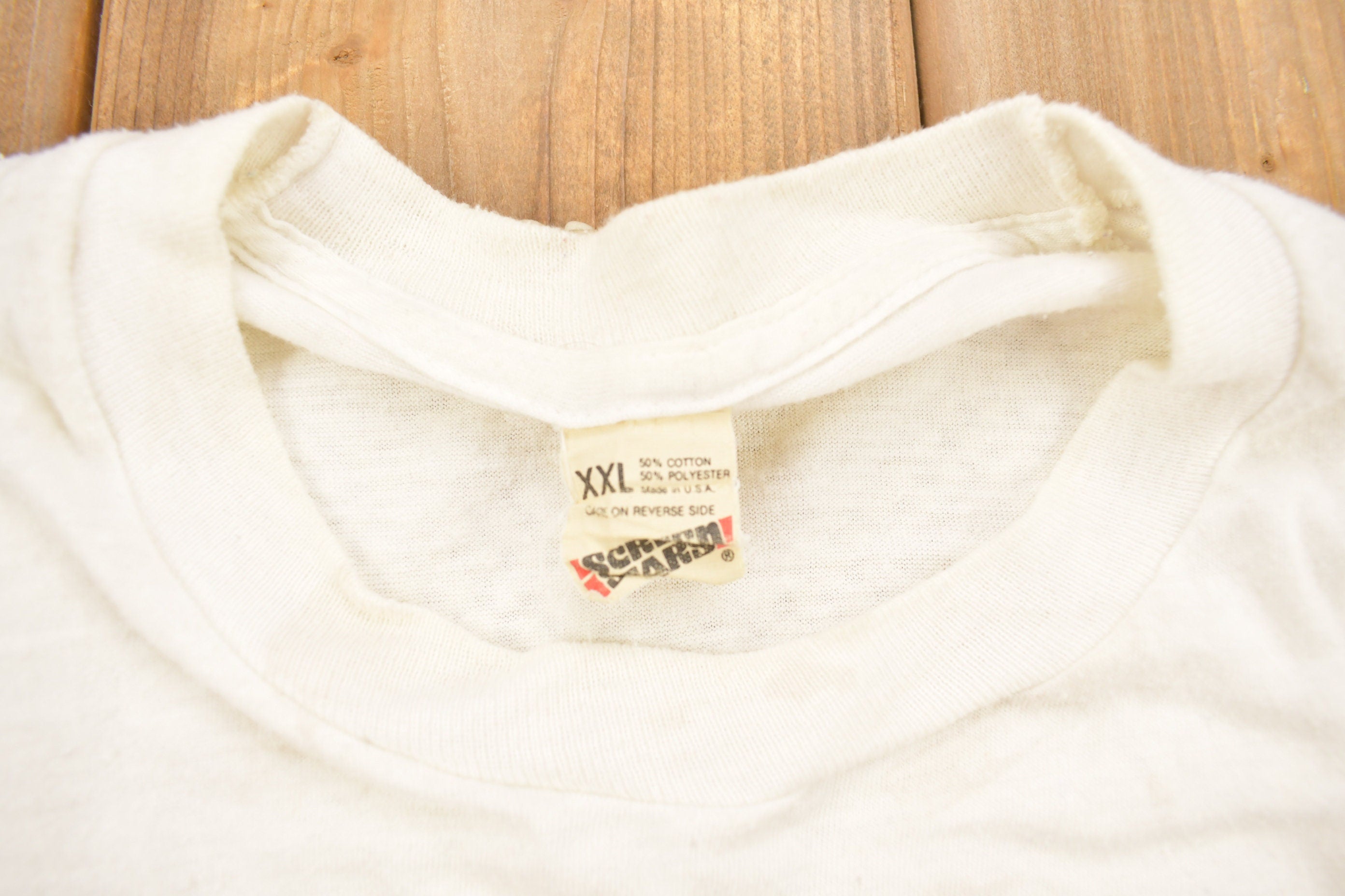 Vintage 1986 Vietnam Rememberance Graphic T Shirt