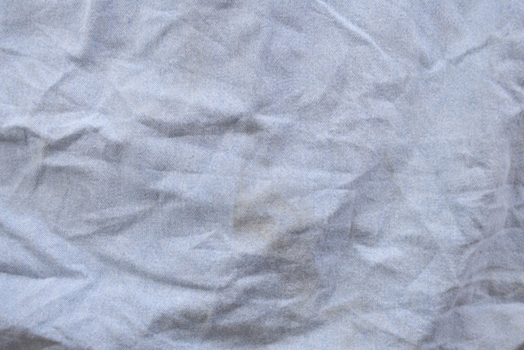 Vintage 1990s Blank Denim Button Up Shirt