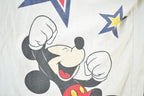 Vintage 1990s Mickey Mouse Party Disney Cartoon Promo Baseball Jersey Mens XL