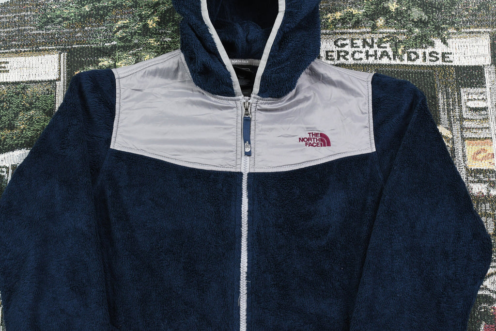 Vintage 1990s Kids The North Face Full Zip Fleece Sweater / 90s Fleece / 90s TNF / Winter Fleece / Ski / Snowboard / Streetwear Fashion