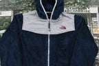 Vintage 1990s Kids The North Face Full Zip Fleece Sweater / 90s Fleece / 90s TNF / Winter Fleece / Ski / Snowboard / Streetwear Fashion