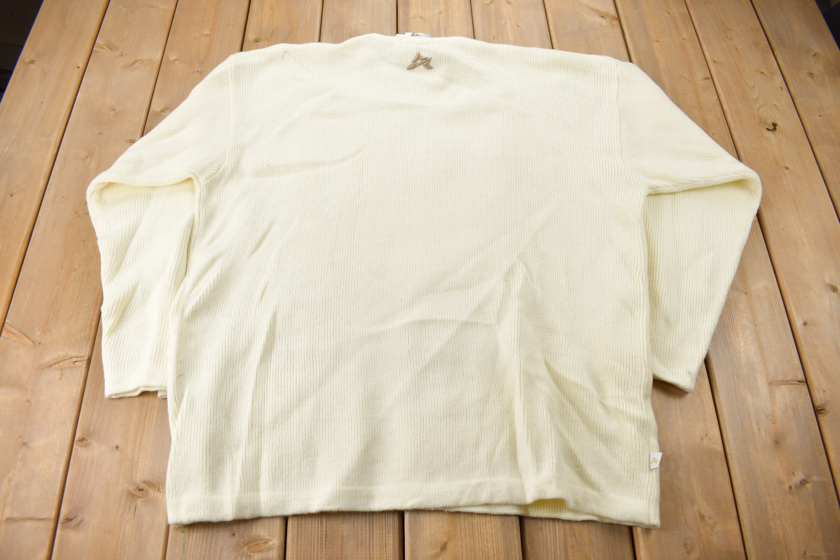 Vintage 1990s Deadstock Avirex Tuskegee Airmen Knit Sweater