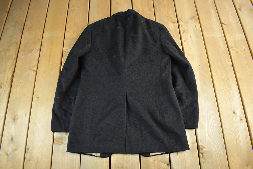 Vintage 1980s Nordstrom Cashmere Blazer Jacket Men's Medium