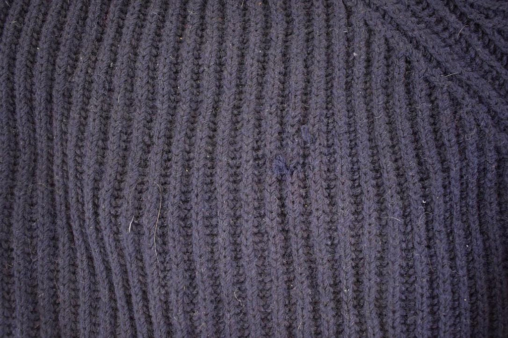 Vintage 1980s Peter Storm Ribbed Wool Knit Crewneck Sweater Men's L /