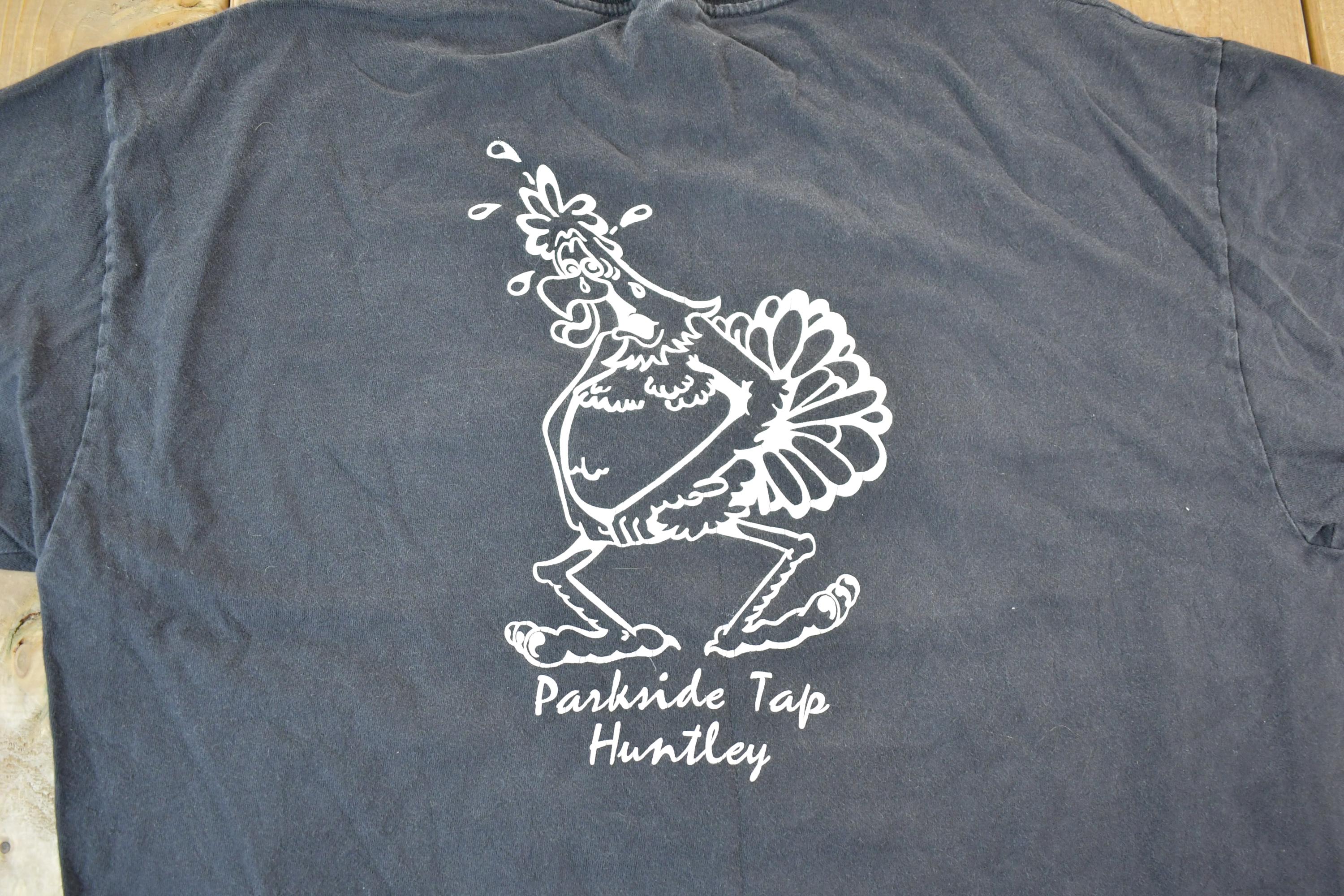 Vintage 1990s 14th Annual Turkey Festival Souvenir T-Shirt Mens XL