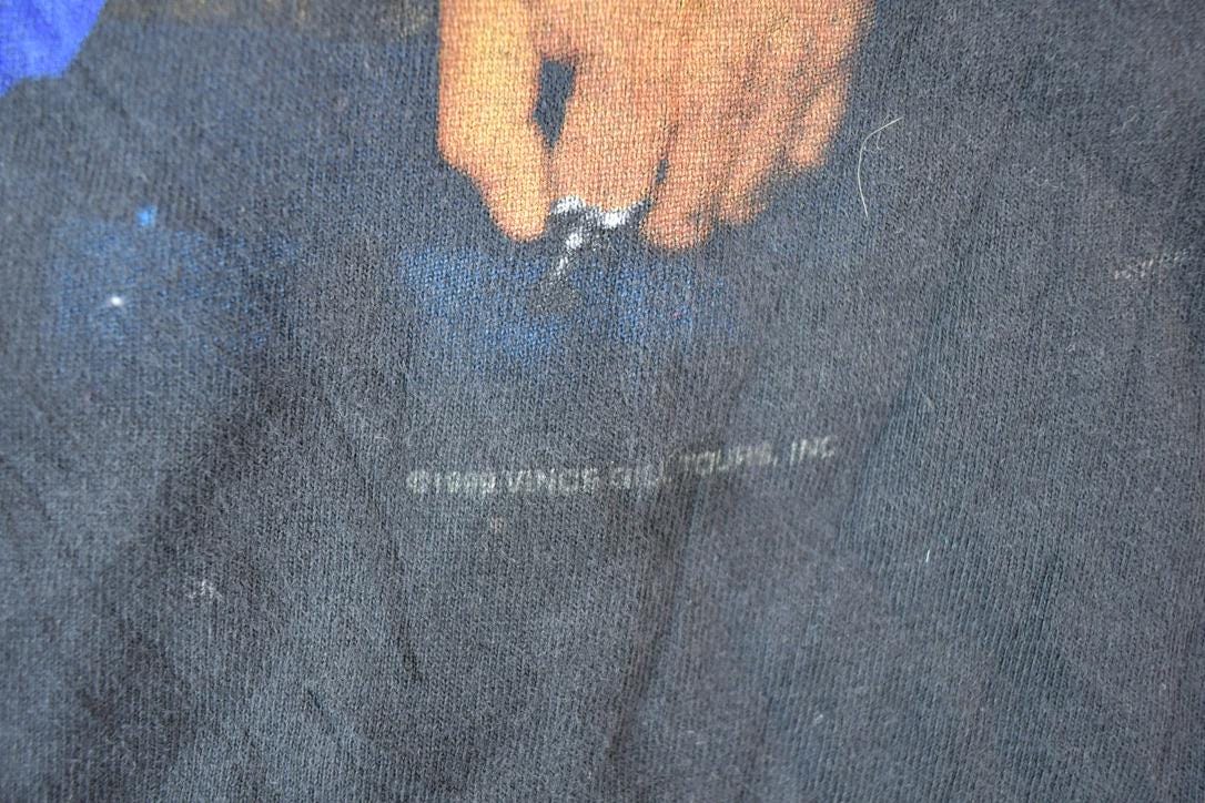Vintage 1999 Vince Gill Tour Band T-shirt Size Medium