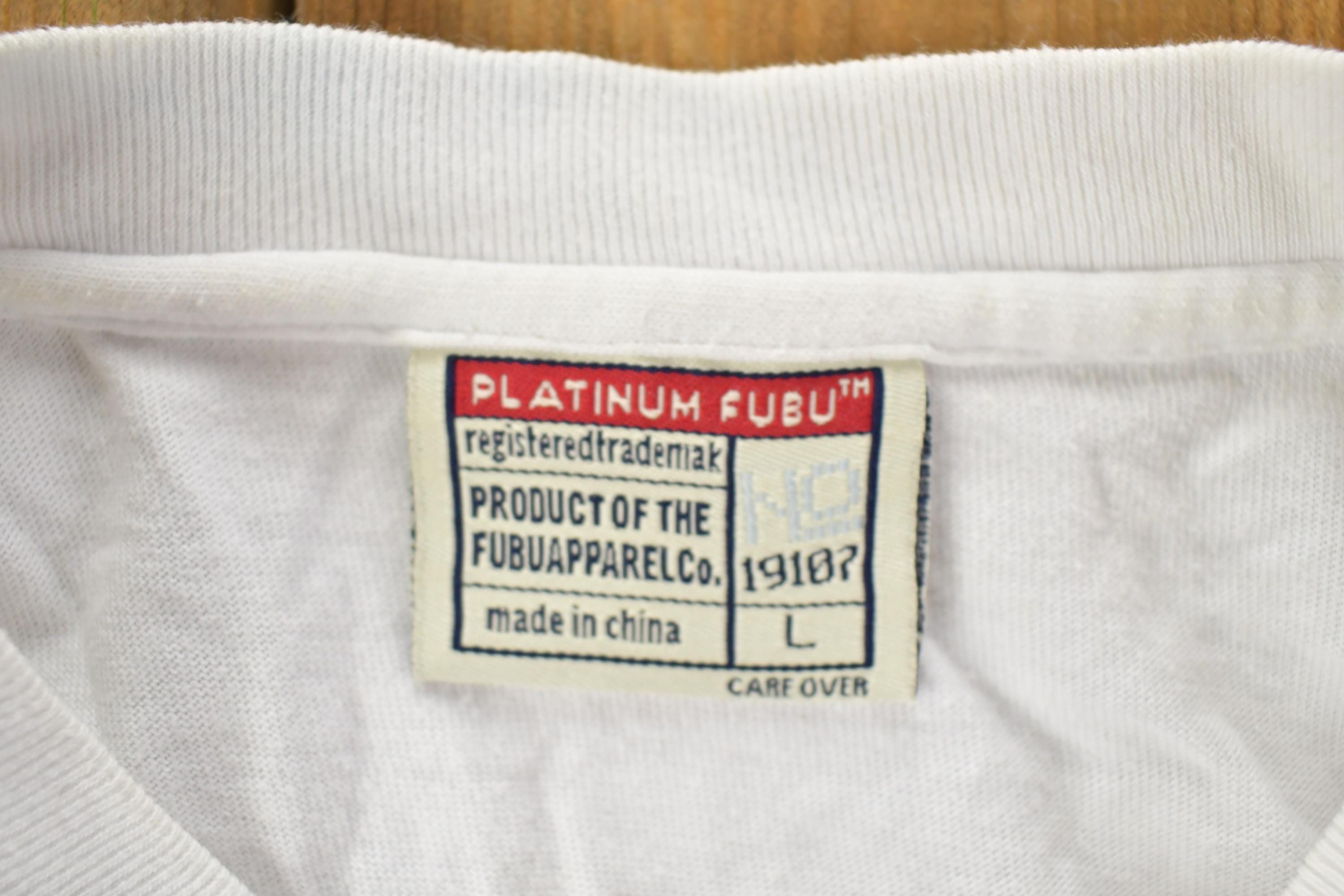 Vintage 1990s PLATINUM FUBU Graphic T-Shirt