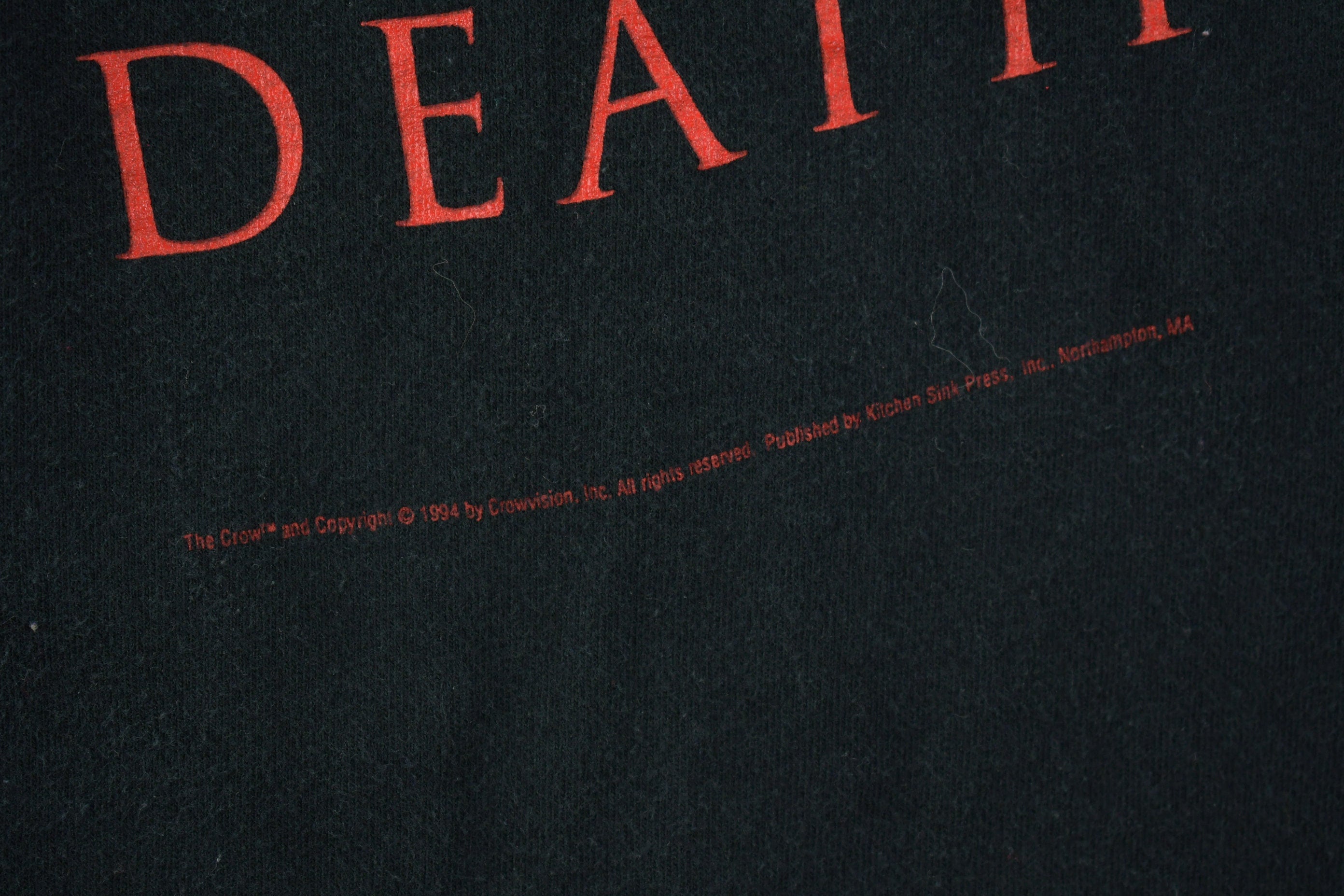 Vintage 1994 The Crow Movie Promo T-shirt