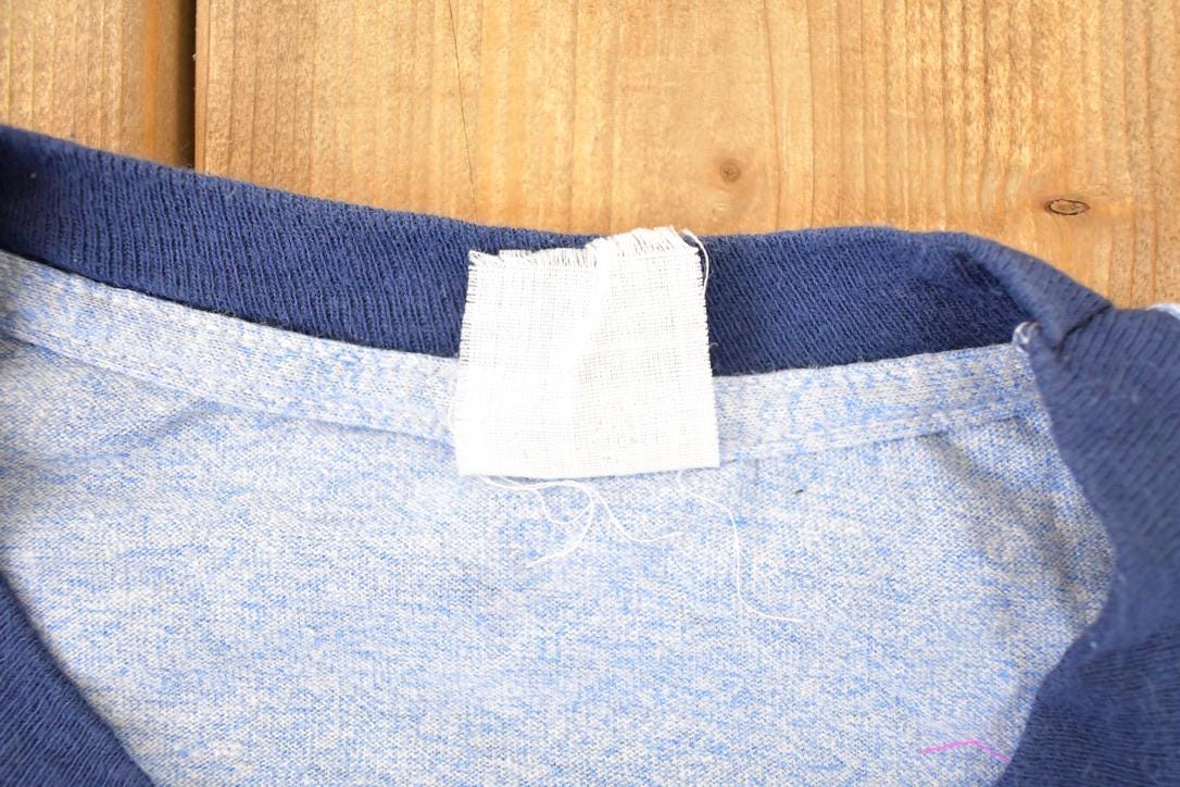 Vintage 1980s Olympia Resort And Spa Souvenir Travel Ringer T-Shirt Men's L