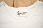 Vintage 1990s Walt Disney World Mickey Mouse Embroidered Graphic Ladies T-Shirt
