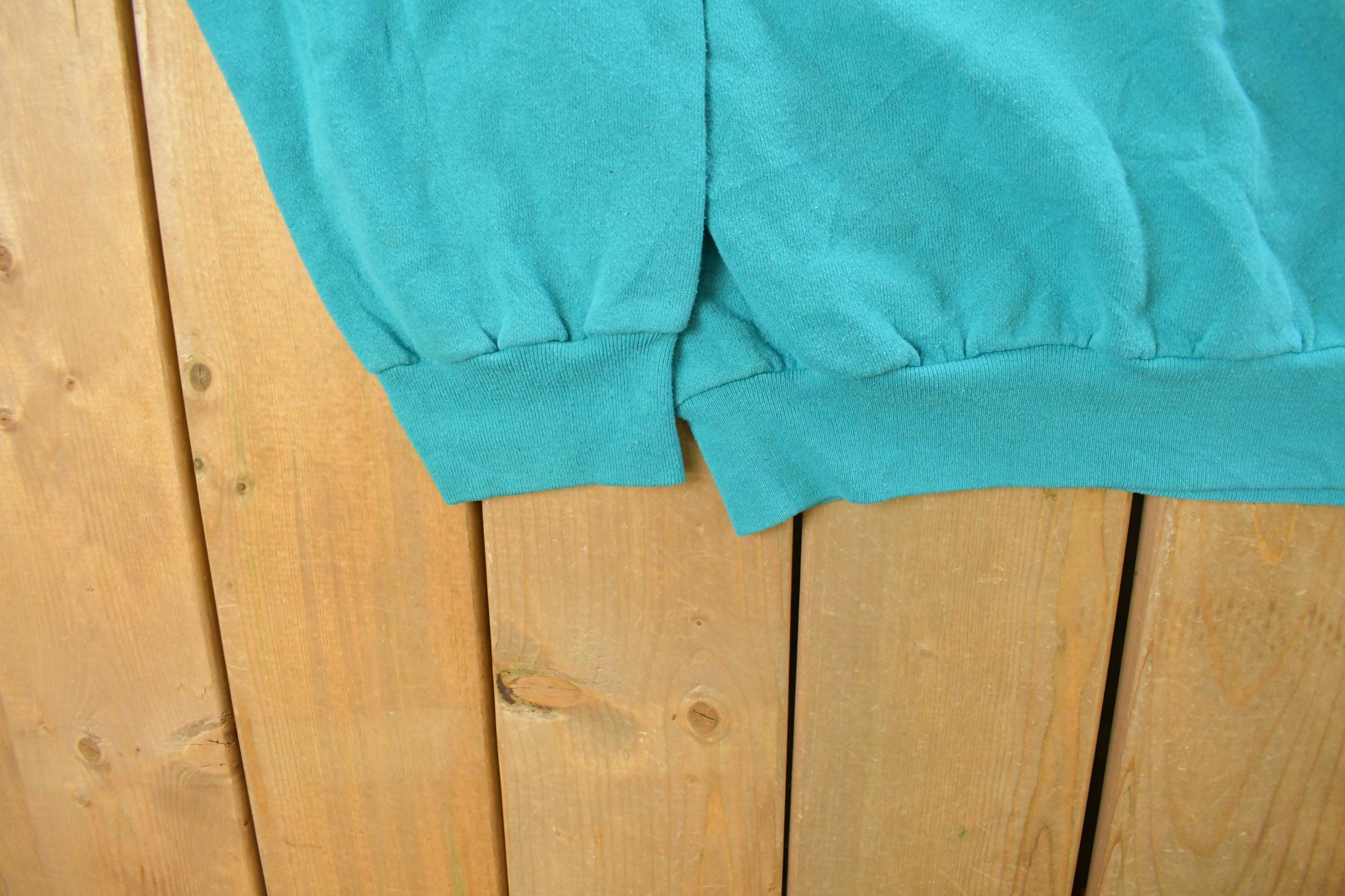 Vintage 1990s Tultex Blank Crewneck Sweatshirt Men's 2XL