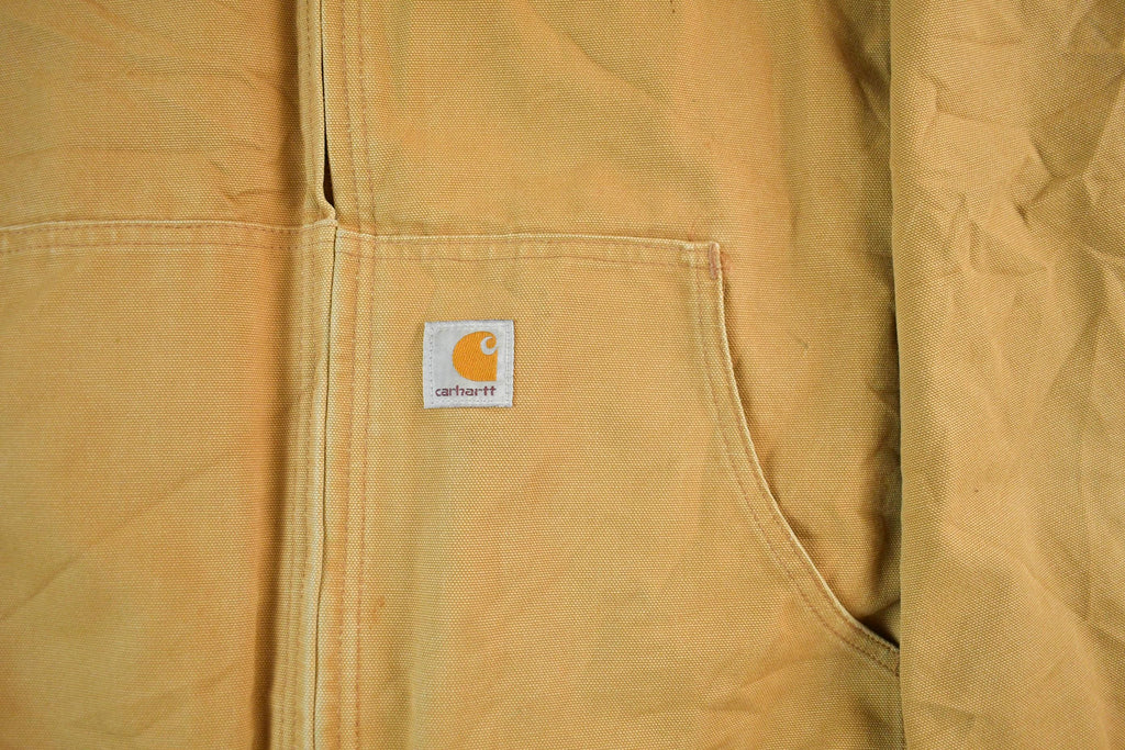Vintage 1990s Carhartt Hooded Jacket Men's 2XL